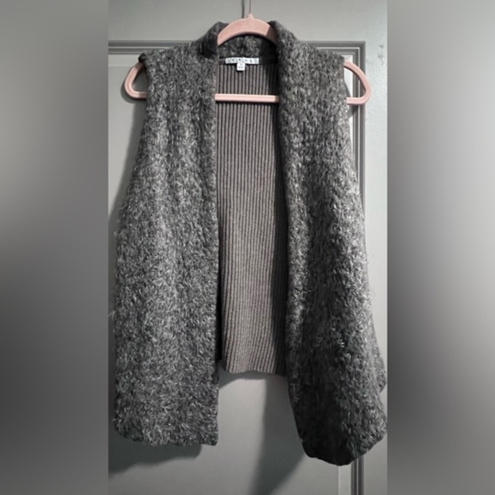 Cabi alpaca mohair blend vest size medium
